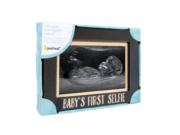 Babys foerste selfie sonogram fotoramme emballage ph72054 b